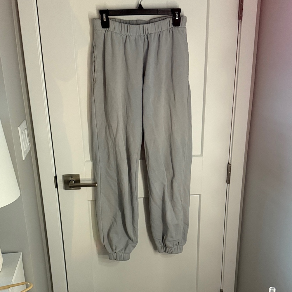 Brandy Melville Light blue Rosa Sweatpants